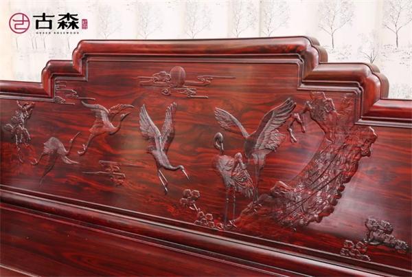 古森红木·黑酸枝家具细节图