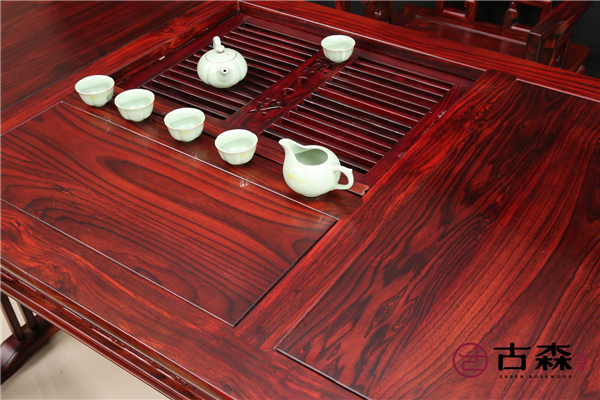 古森红木阔叶黄檀家具细节图