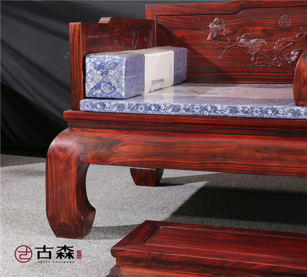 古森红木阔叶黄檀家具细节图