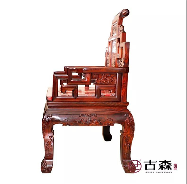 古森红木阔叶黄檀家具细节图