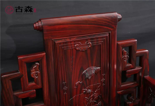 古森红木阔叶黄檀家具细节图